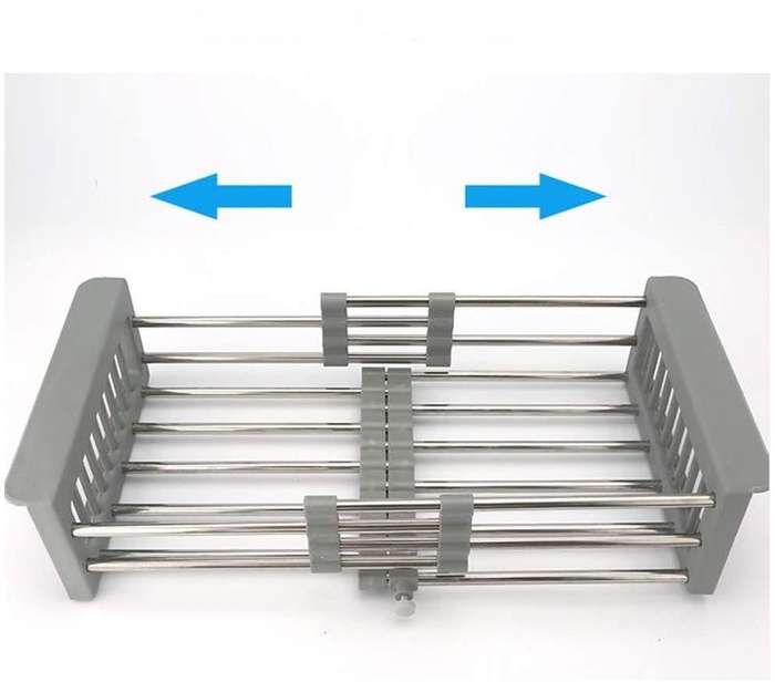 Multifunctional drain rack