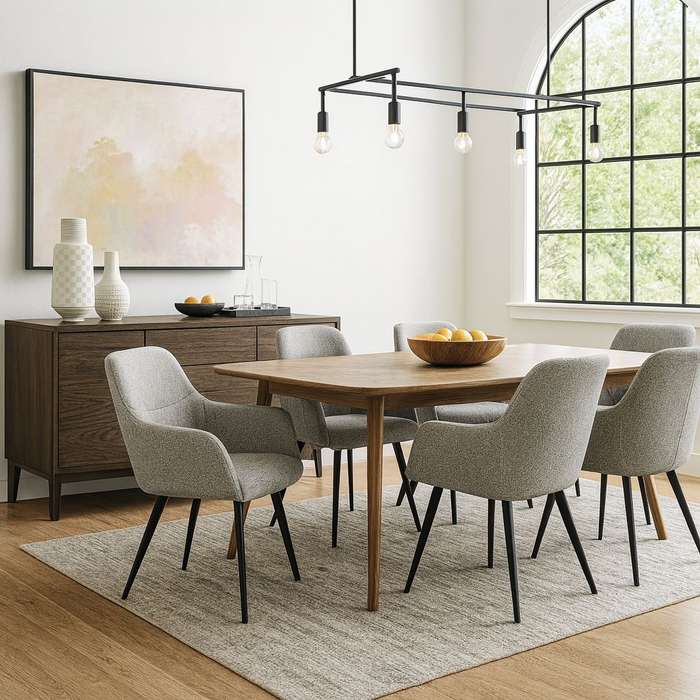Modern and comfy dining chair - 2 Pack