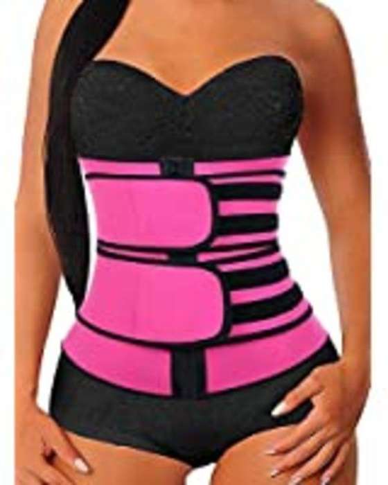 Corset Waist Trimmer - High Compression With A Zipper
