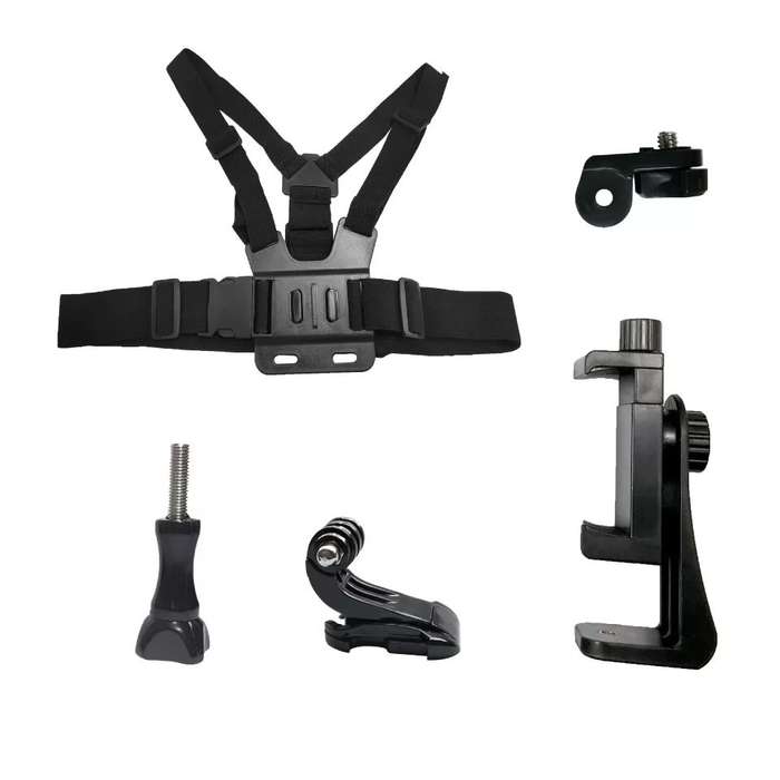 Universal Cell Phone Chest Mount Harness Strap Holder