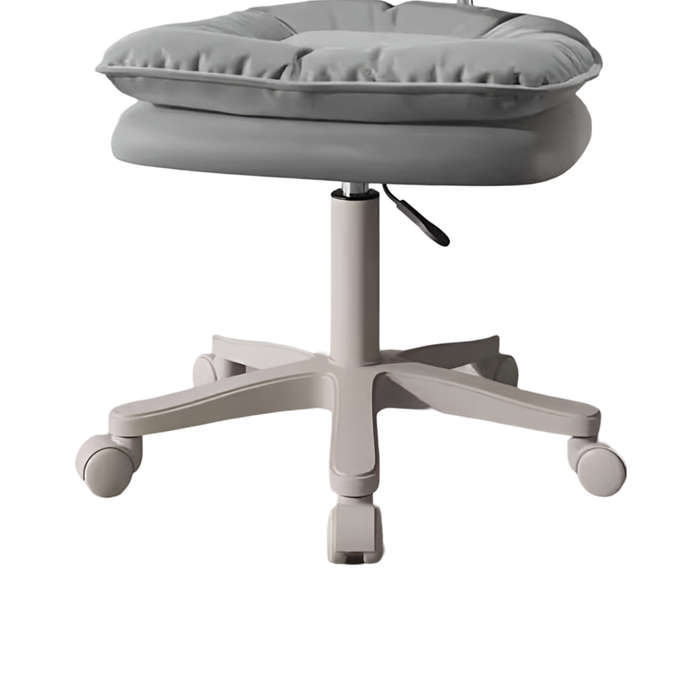 Ergonomic Hairdressing and Makeup Leather Swivel Cushion Chair