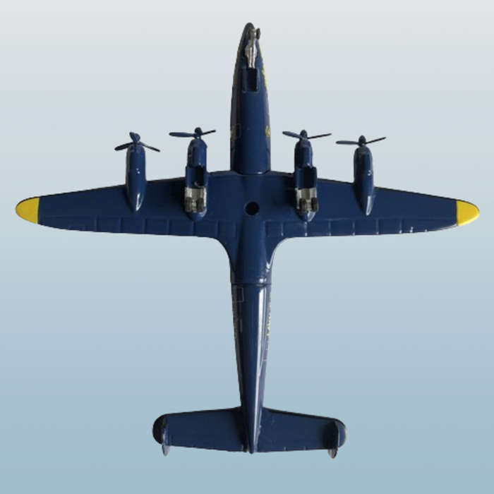 1:400 Scale, US Navy Blue Angels, Lockheed L-1049 Super Constellation Model