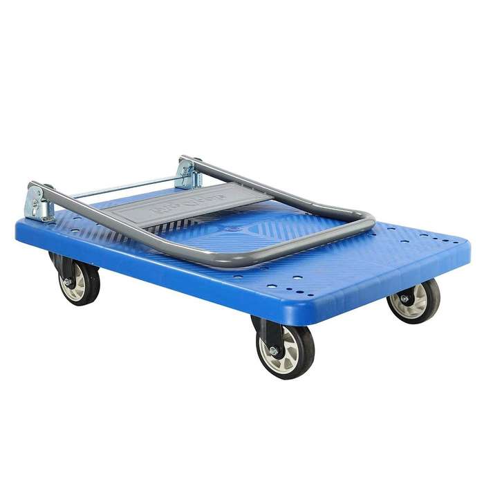 Foldable Single Platform Trolley With 300Kg Capacity