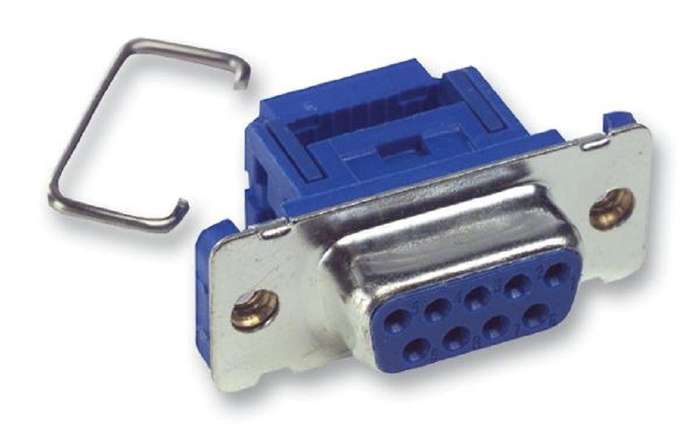 Multicomp (SPC15417) D Sub Connector, Receptacle, 9 Contacts, DE, Crimp