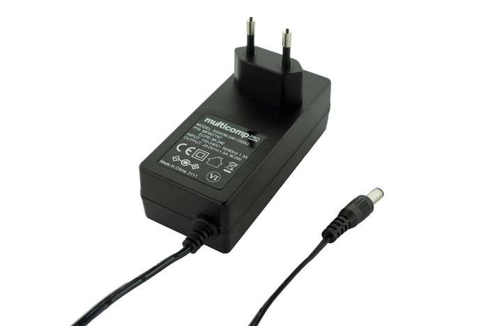 Multicomp Pro (MP007787) AC/DC Power Supply, 1 Output, 36 W, 24 VDC, 1.5 A