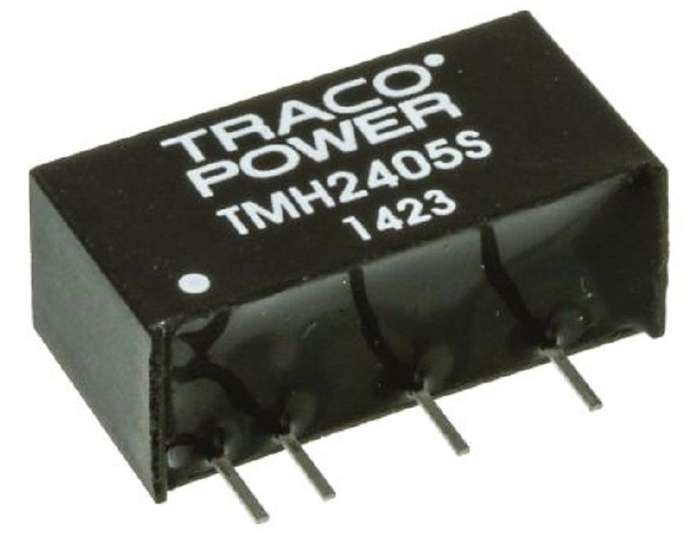 Traco Power (TMH 2405S) Isolated Through Hole DC/DC Converter, Miniature