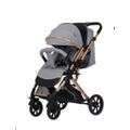 Belecco B1 stroller  grey and black