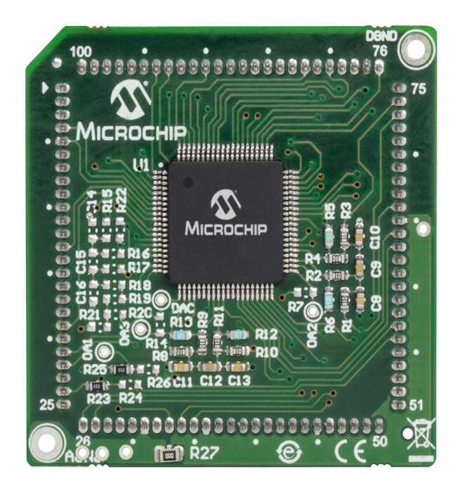 Microchip (MA330041-2) Development Board, dsPIC33CK Plug-In Module