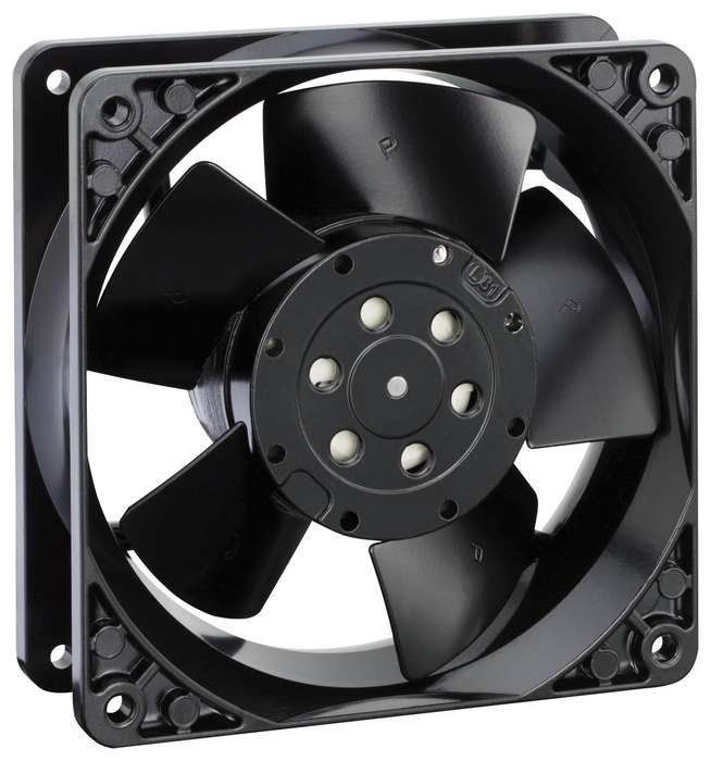 Ebm-Papst (4550N) AC Axial Fan, 230V, Square, 119 mm, 38 mm