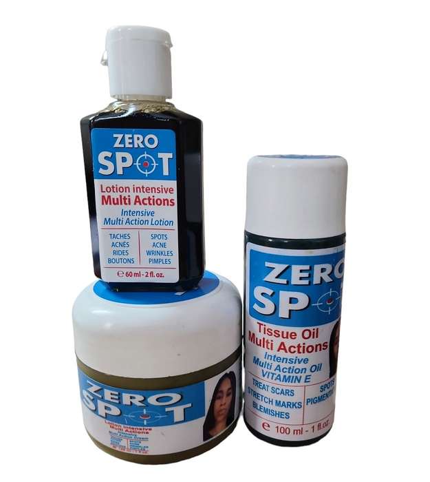 Original Zero Spot Multi Action combo (Lotion, Cream & Tissue Oil)