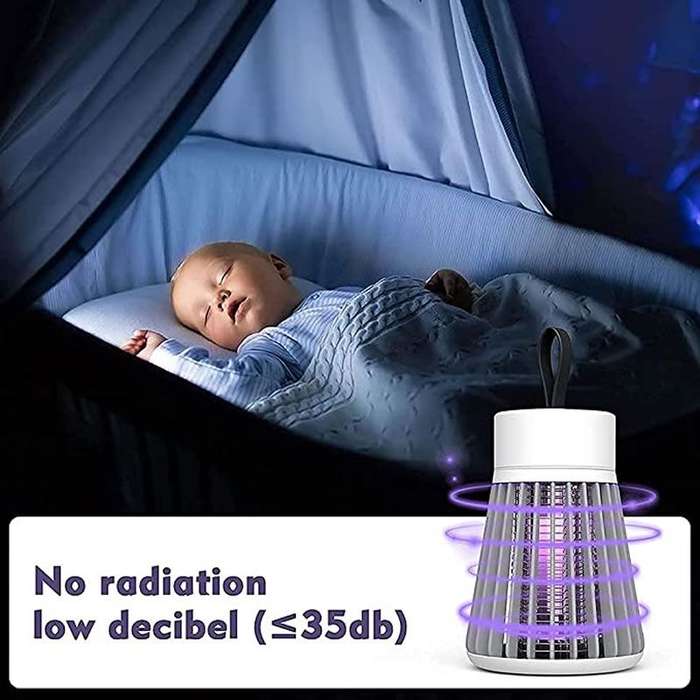USB Rechargeable LED Electric Mosquito Killer Lamp