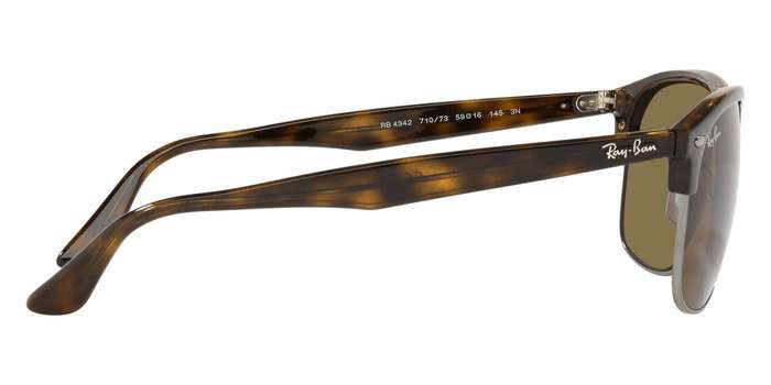 Ray-Ban RB 4342 710/73 59 Havana Sunglasses