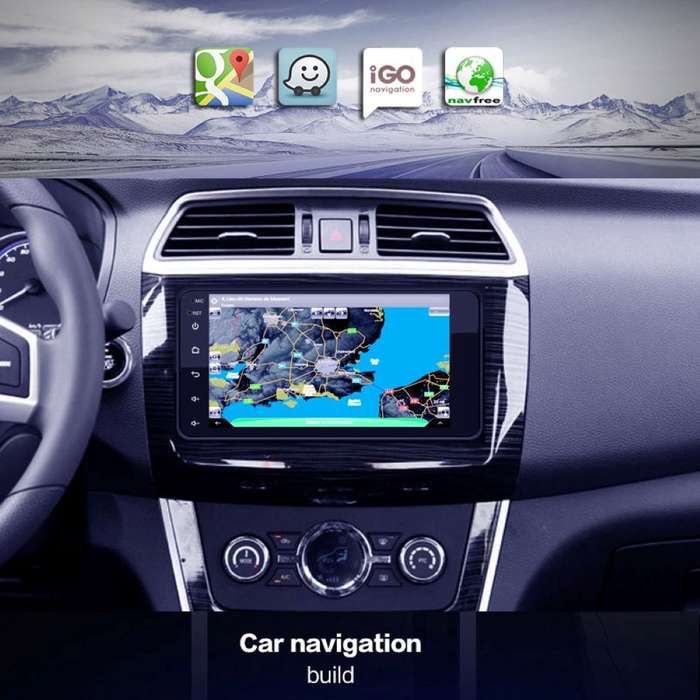 Android Car Radio 10 Inch Touch Screen GPS Sat Navi Stereo Player