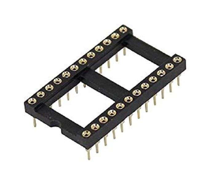 Multicomp Pro (2227MC-24-03-06-F1) IC & Component Socket, 24 Contacts