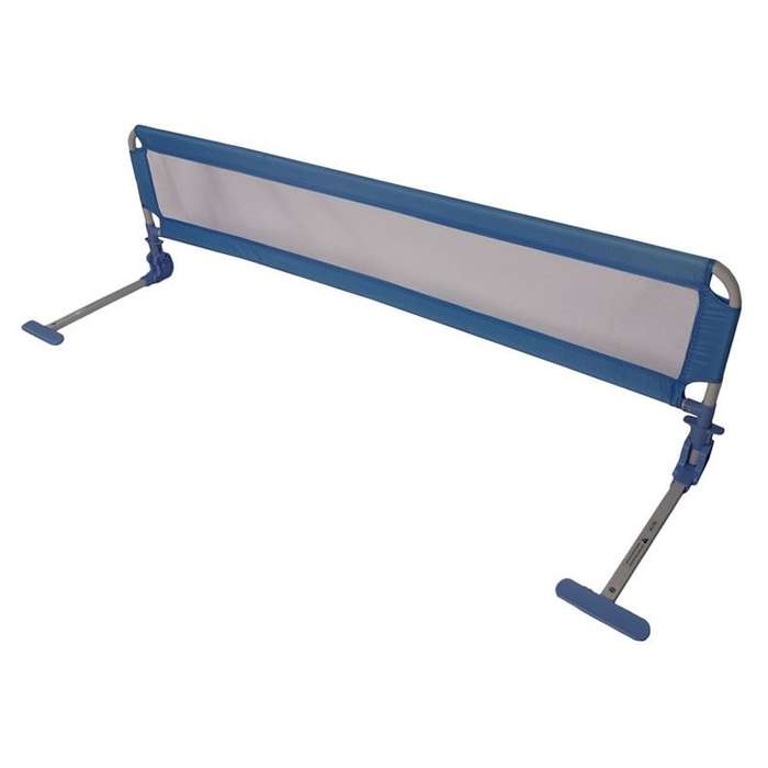 102cm Safety Classic Bed Guard Rail For Toddlers - Blue, 2pc combo