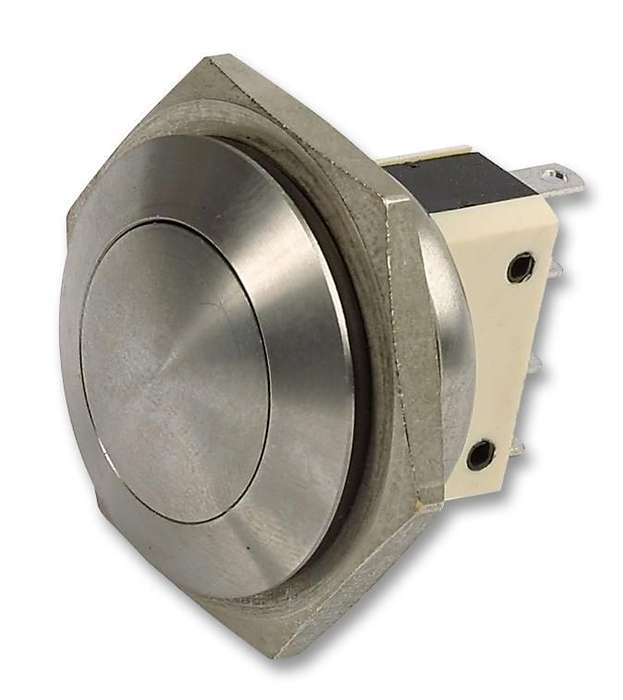 Bulgin Limited (MP0038/3) Vandal Resistant Switch, 25.8 mm, SPDT