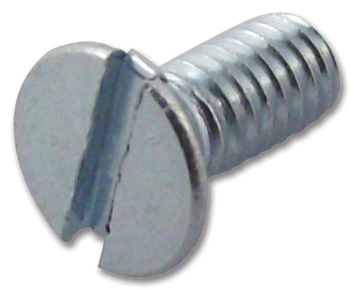 TR Fastenings (M2.56 KSSTMCZ100-) Machine Screw, M2.5, 6 mm