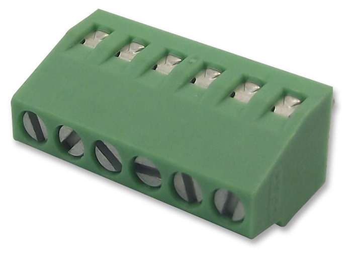 Phoenix Contact (1725698) Wire-To-Board Terminal Block, 2.54 mm, 6 Ways