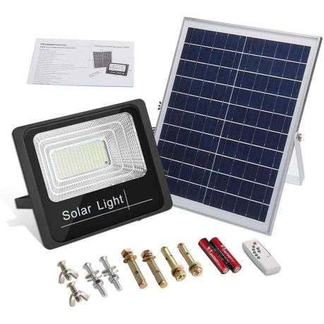 High Performance 600w Solar Flood Light All Night Illumination