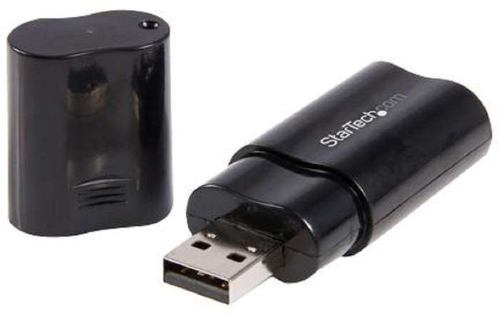 Startech (ICUSBAUDIOB) USB Stereo Audio Adaptor External Sound Card
