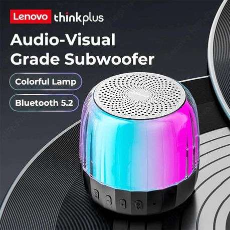 LENOVO - K3 PLUS - RGB Lighting Surround Sound Wireless Speaker - Black