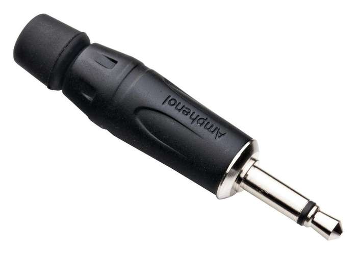 Amphenol (KM2PB) Phone Audio Connector, Mono, 2 Contacts, Plug, 3.5 mm