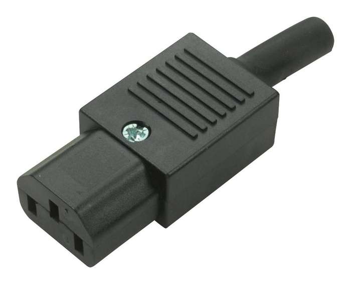 Bulgin Limited (PX0587) IEC Power Connector, IEC C13 Socket, 10A, 250VAC