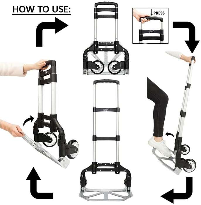 Multi Function Folded Trolley