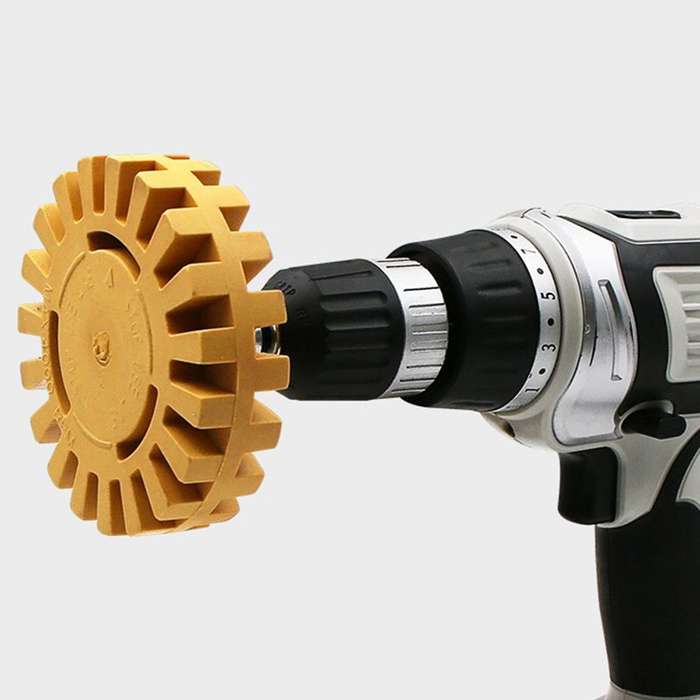 Rubber Eraser Wheel for Stickers, Adhesive, Decal and Vinyl Removal Tool