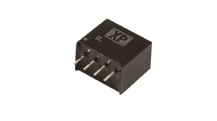XP Power (IL0512S) Isolated Through Hole DC/DC Converter, 12V, 168mA