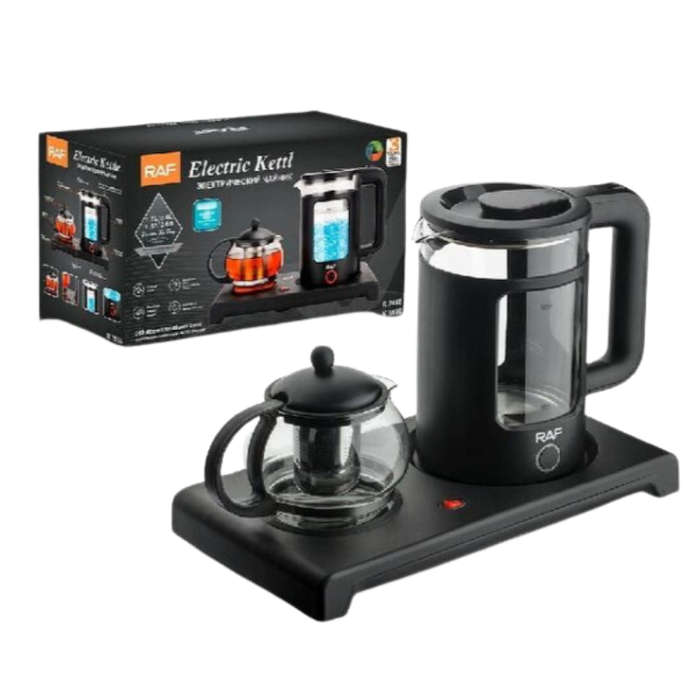 RAF R.7855 1500w High-End Electric Kettle with a Teapot