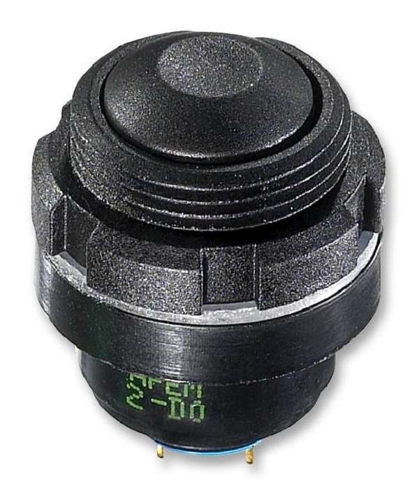 Apem (IZPR1S422) Industrial Pushbutton Switch, IZ, 16 mm
