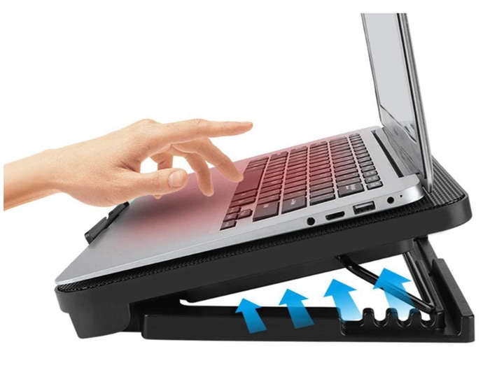 N99 Laptop cooling pad Dual fan laptop cooling pad