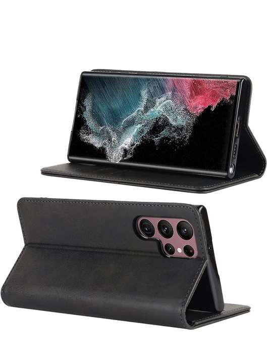 Leather Flip Book cover with card Slot for Samsung Galaxy A15 5G