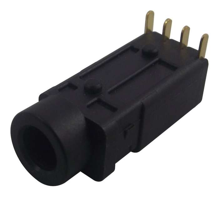 Lumberg (1503 16) Phone Audio Connector, 4 Contacts, Jack, 3.5 mm