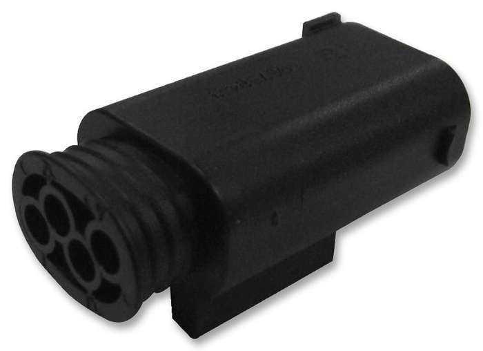 TE Connectivity (1-967587-3) Connector Housing, Plug, 6 Ways, 4 mm