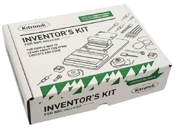 Kitronik (5603) Educational Hobby Kit, Inventors Kit For micro:bit