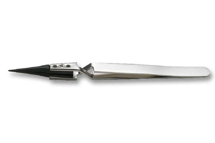 Ideal-Tek (5XCPR.SA) Tweezer, Replaceable Tips, Precision, 125mm