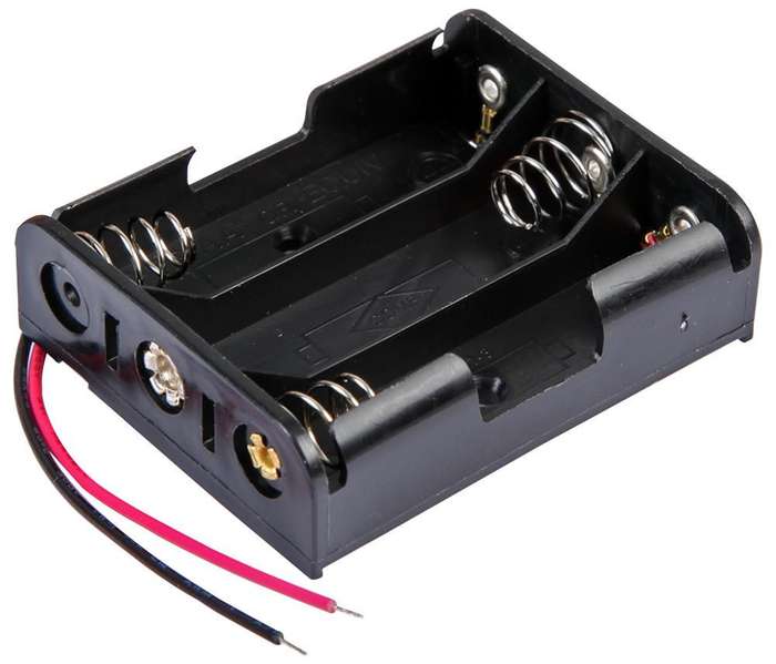 Multicomp Pro (MP000331) Battery Holder, Wired, 3 x AA