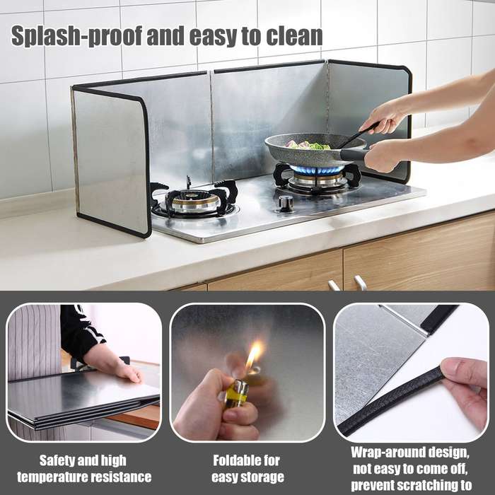 Kitchen Anti Splatter Shield Guard