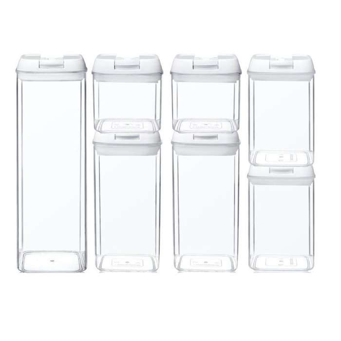 Food Containers - Set of 7 Airtight Sealed