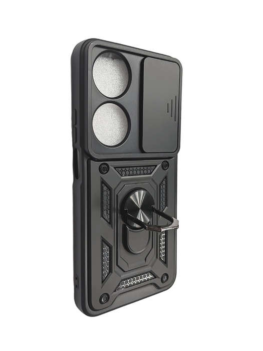 Shockproof Case with Sliding Camera Protection For Honor X7b