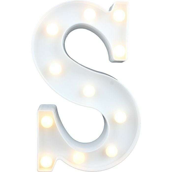 LED Letter Lights - S