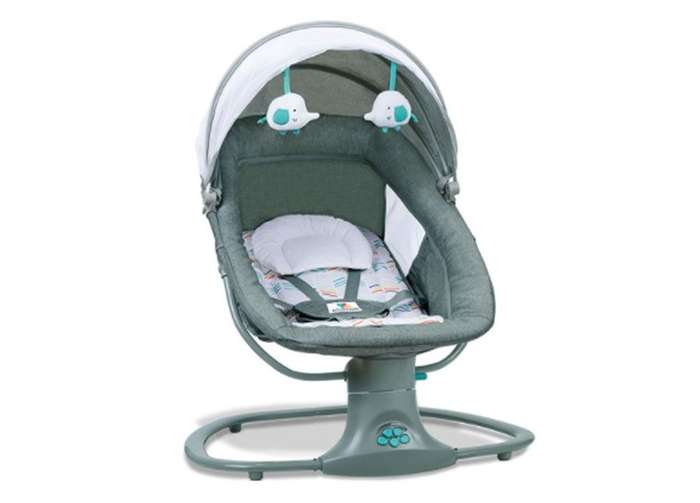 Mastela 3-in-1 Deluxe Multi-Functional Bassinet/Swing -Grey