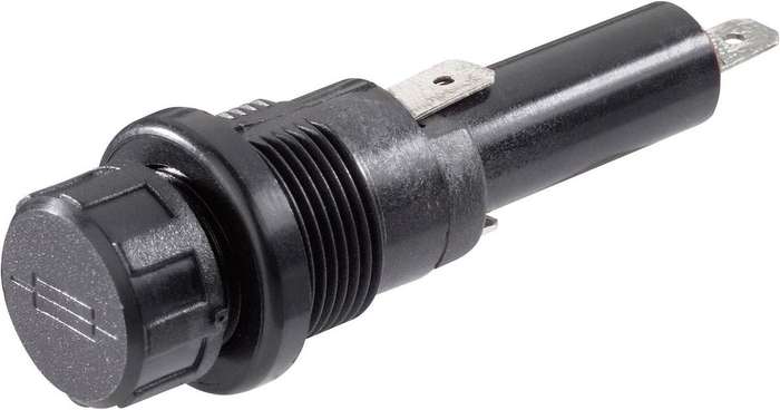 Bulgin Limited (FX0415/S) Fuseholder, Panel Mount, 250V, 13A, 6.3 x 32mm
