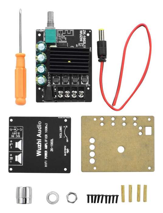 DFRobot (DFR0777) Evaluation Board, 2-Channel Audio Amplifier Bluetooth 5.0
