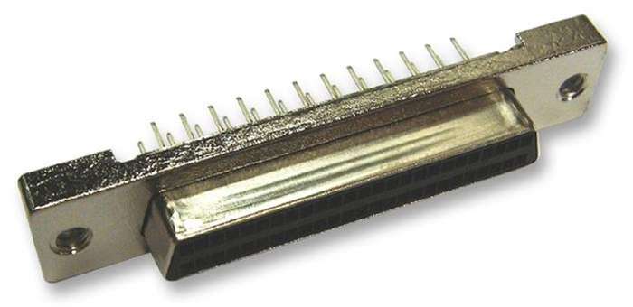TE Connectivity (5749070-7) D Sub Connector, SCSI, 68 Contacts, Receptacle