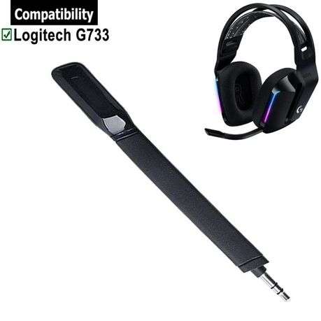 Replacement Crystal Sound Noise Isolation Microphone for with Logitech G733