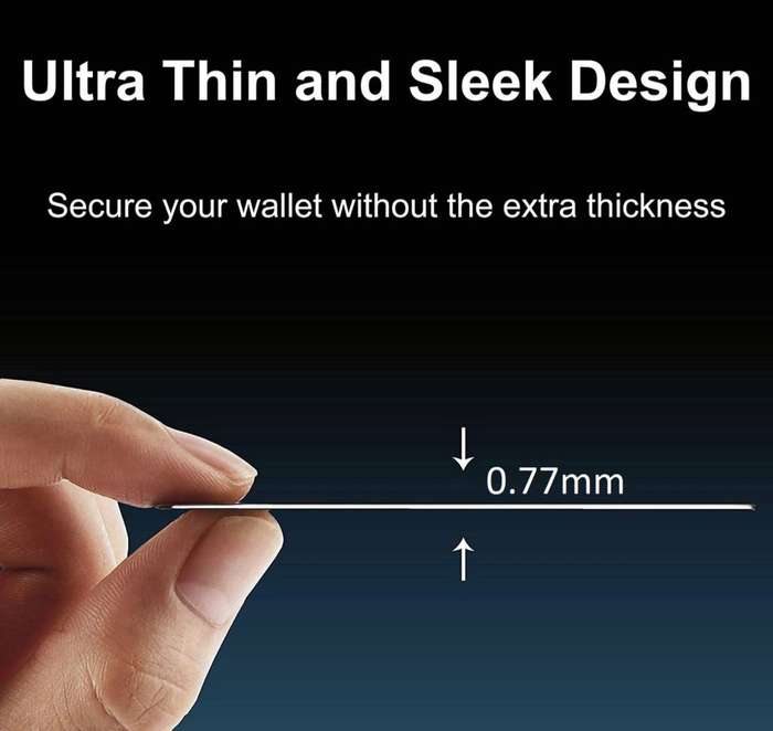 5-Pack RFID Blocking Card Sleeves  NFC Credit Card Protector for Contactless Cards | Slim, Dur...