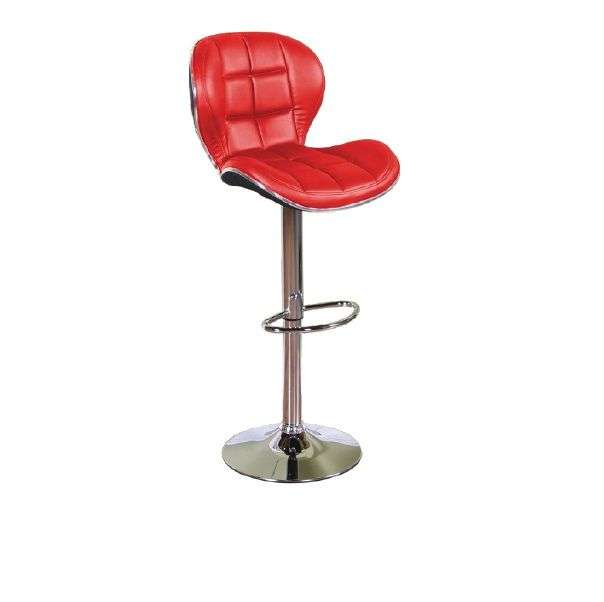 Stylish Bar Stool - Red